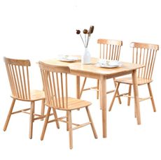 100cm*60cm單桌  北歐桌子 實木桌 餐桌 書桌 接待桌 家用小戶型現代簡約吃飯桌子長方形