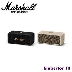 東京快遞耳機館 開封門市 Marshall Emberton III 攜帶式藍牙喇叭 360度沈浸式