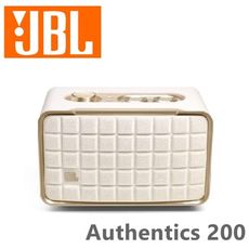 東京快遞耳機館 JBL AUTHENTICS 200 家用語音串流藍牙音響 白金限量版 公司貨保一年