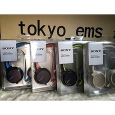 東京快遞耳機館日本版 SONY MDR-ZX660 扁線 重低音耳罩式耳機