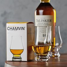【厚底鬱金香杯】威士忌杯 鬱金香杯 酒杯 水晶杯 玻璃杯 烈酒杯 白酒杯