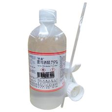 【唐鑫】含噴頭75度酒精500cc(塑膠瓶)