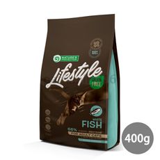 自然本色-LifeStyle無穀-成貓白魚配方400g(10911040