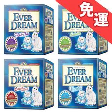 免運 EVER DREAM 美國藍貓 速凝結貓砂 強效抗菌 多貓除臭 草本清香 純淨無香 9KG