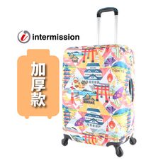 加厚新款【Intermission】LCS507 日本狂想 日版彈力拉桿箱保護套 行李箱套 旅行箱防