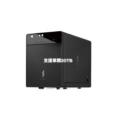 Probox HF7 USB 3.1 Gen-II 3.5/2.5吋四層式SATA硬碟外接盒(雙介面