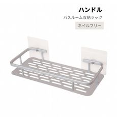 【JOEKI】免鑽孔浴室收納架 廚房收納架 無印風格 SN0078