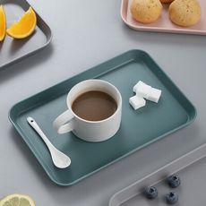 【JOEKI】 大號賣場 北歐風純色方形托盤 餐桌托盤 美食擺盤 商品拍攝道具 【CC0216】
