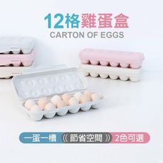 【JOEKI】12格雞蛋盒 雞蛋放置盒 雞蛋保護盒 保鮮盒 蛋盒 雞蛋托 收納【Y0218】
