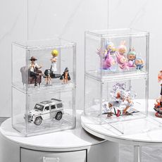 【JOEKI】公仔展示盒 泡瑪特400%展示盒 直立公仔收納 labubu展示盒 【SN0881】