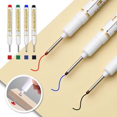 【JOEKI】長頭記號筆 記號筆 工程筆 施工用油性筆 深孔筆 木工筆 油性記號筆 【WJ0185】
