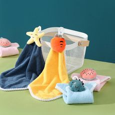【JOEKI】可愛擦手巾 擦手巾 擦手布 毛巾 珊瑚絨毛巾 珊瑚絨抹布 吸水抹布 WY0232
