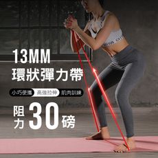 【JOEKI】多功能 環狀彈力帶 30磅 乳膠彈力帶 阻力帶 拉力帶 瑜珈 運動【YD0009】