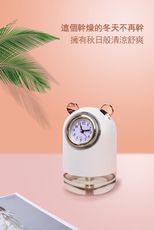【十月上新】2021新款雙噴萌寵usb迷妳鍾表加濕器家用臥室靜音小型大容量