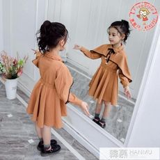 十月上新限時免運✪秋裝女童洋裝2019韓版新款兒童長袖小女孩子五六歲網紅洋氣裙子【Freestyle