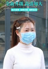 防疫用品 防飛沫 防護面罩 高清 透明 兒童 成人 全臉 防濺 面罩 防油烟 護臉帽