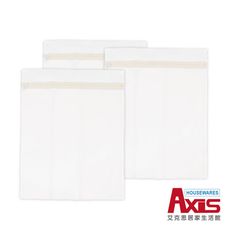 【AXIS 艾克思】MIT無螢光密網方型洗衣袋50x60cm