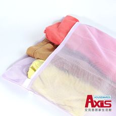 【AXIS 艾克思】紫色方形50x60洗衣袋細密網洗衣袋.衣物收納袋