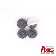 【AXIS 艾克思】家具消音防刮加厚毛氈腳墊-圓形