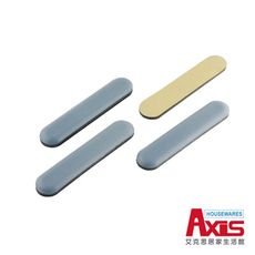 【AXIS 艾克思】MIT鐵弗龍防刮腳墊75x15mm_4入/組