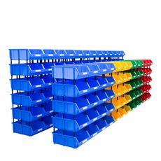 【組裝零件盒 小型Q1】HDPE材質 物料盒 貨架盒 置物盒 收納盒