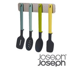 Joseph Joseph 可壁掛矽膠料理鏟匙四件組