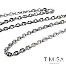 【TiMISA 純鈦飾品】璀璨十字 純鈦項鍊(H)