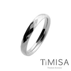 【TiMISA 純鈦飾品】格緻真愛-細版 純鈦戒指