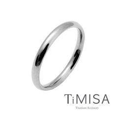 【TiMISA 純鈦飾品】純真 純鈦戒指