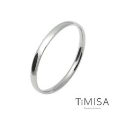 【TiMISA 純鈦飾品】純真-厚 純鈦手環