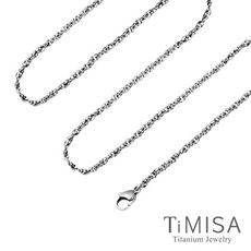 【TiMISA 純鈦飾品】秘密 純鈦項鍊 (雙色可選)