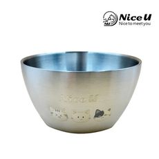 【NiceU毛樂趣】不鏽鋼寵物碗