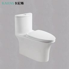 【CERAX 洗樂適衛浴】KARNS 龍捲噴射虹吸式金級省水馬桶(管距30/40cm)-K-200