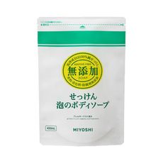 日本 MIYOSHI 無添加泡沫沐浴乳(補充包) #00745