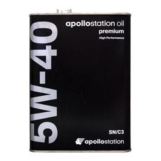 IDEMITSU APOLLOSTATION 5W40 黑鐵罐