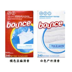 bounce 衣物柔軟烘衣紙 戶外清香/亞麻清香