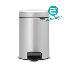 易油網brabantia pedal bin newicon 金屬灰 時尚腳踏式垃圾桶 3l #11