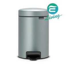 易油網brabantia pedal bin newicon 金屬薄荷 時尚腳踏式垃圾桶 3l #1