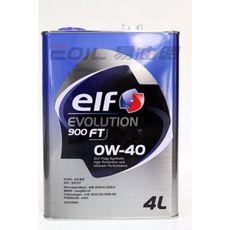 易油網elf 0w40 evolution 900 ft 全合成機油 日本鐵罐