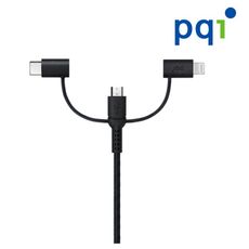 PQI i-Cable Multi-Plug 100cm 三合一多功能傳輸線