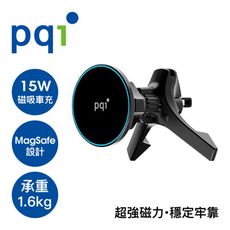 PQI WCS15W-A1 15W磁吸MagSafe無線充電車架