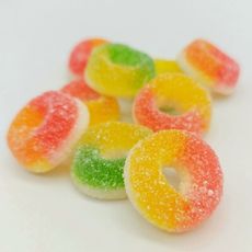 綜合水果圈圈 500公克1包 汽水系列 軟糖系列 水果口味 捷克進口【嘴甜甜】