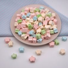 五彩小星星 500公克 蜜意坊 棉花糖系列 聖誕節 造型糖果 水果口味 【嘴甜甜】