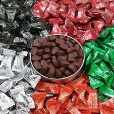福伯頂級咖啡糖 【綜合】咖啡 100公克 ６種口味 嚼著吃 咖啡豆糖果 咖啡碇 【嘴甜甜】