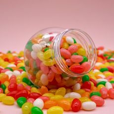 吉利豆 500公克 水果糖系列 雷根糖 多旺彩糖 造型系列 水果口味 水果糖 【嘴甜甜】