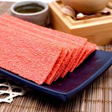 紅魚肉片 200公克 魚漿系列 古早味魚片 香魚片 【嘴甜甜】