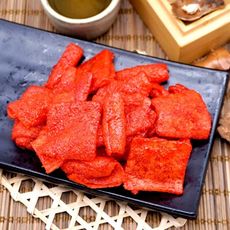 蜜汁烤肉串 200公克 魚漿系列 古早味魚片 蒜味烤肉串 【嘴甜甜】
