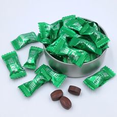 福伯頂級咖啡糖 【綠茶】咖啡 100公克 ６種口味 嚼著吃 咖啡豆糖果 咖啡碇 【嘴甜甜】