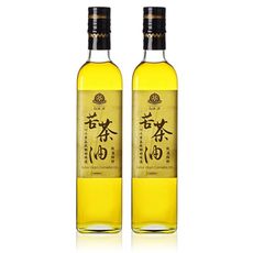 【賴記苦茶油】冷壓初榨 100%純天然苦茶油 500ml/2瓶 台灣籽 鑽石級苦茶油