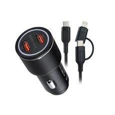 PE023A 60W 雙孔車用充電器組